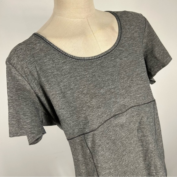 ❤️ Eddie Bauer Gray Women's Top tee XL - Picture 4 of 10